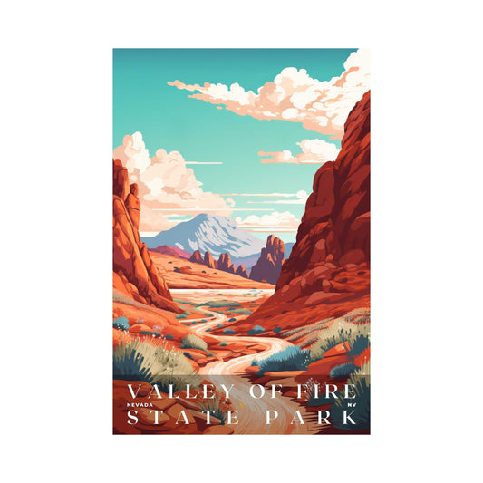 Valley of Fire State Park Poster | US Travel | S01