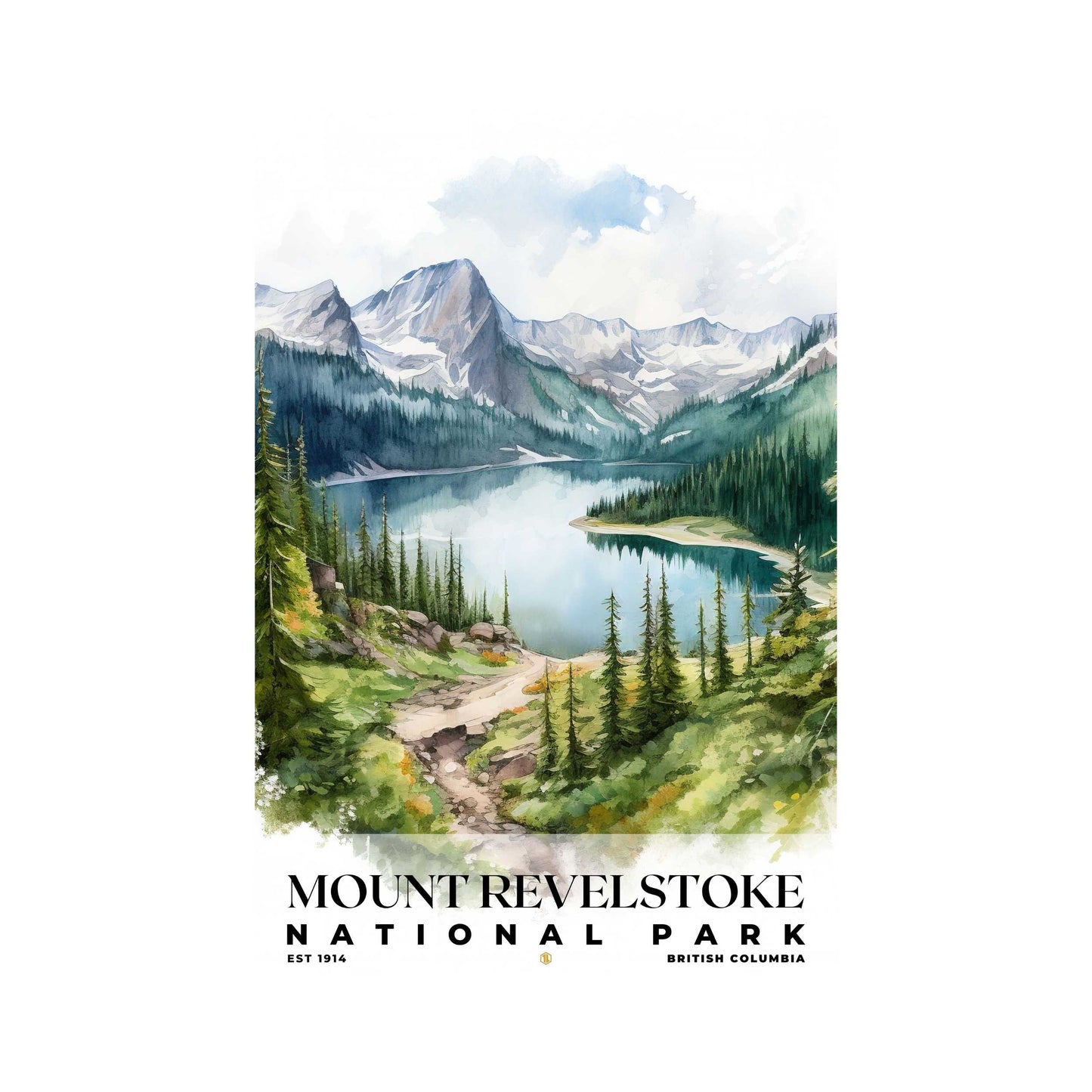 Mount Revelstoke National Park Poster | S04