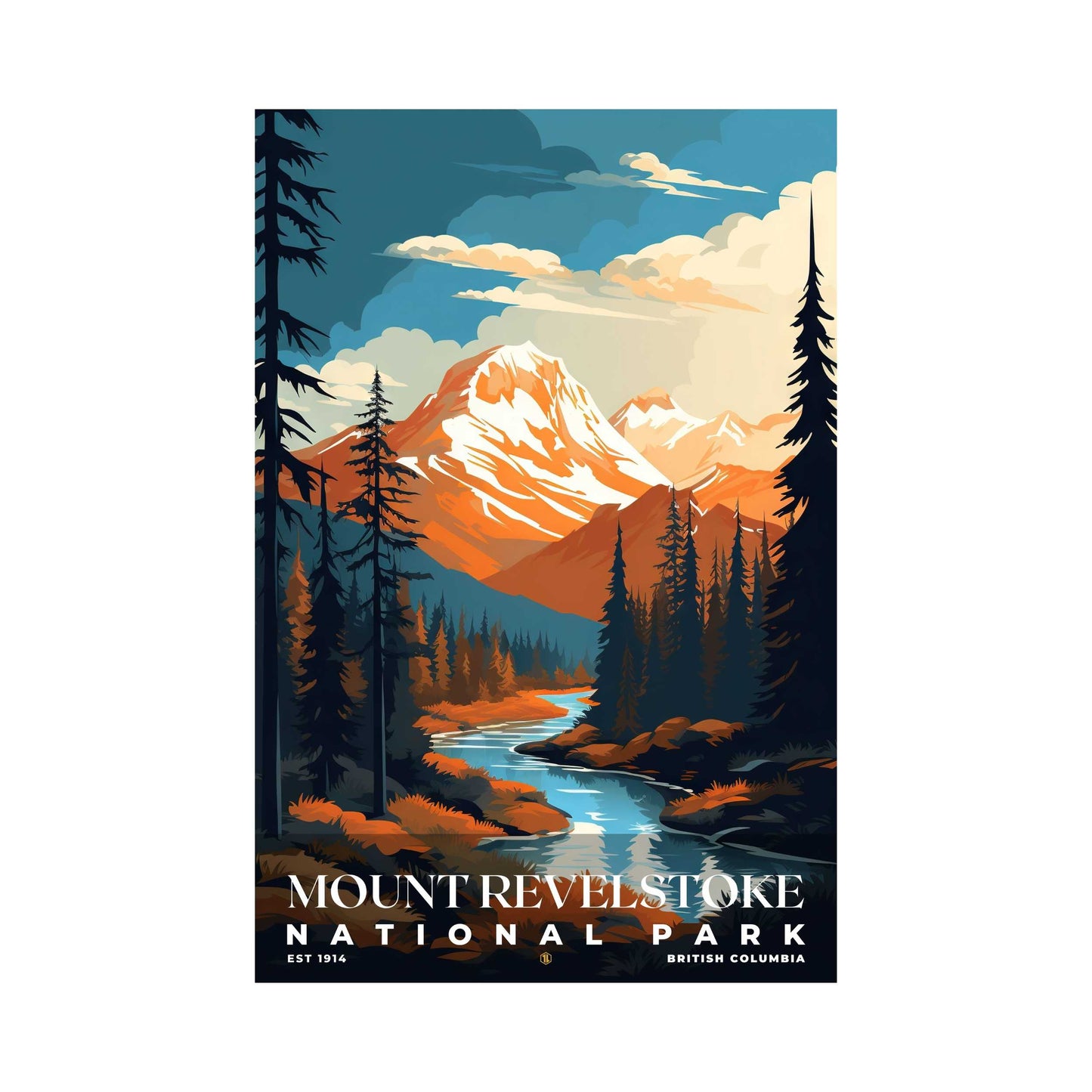 Mount Revelstoke National Park Poster | S05