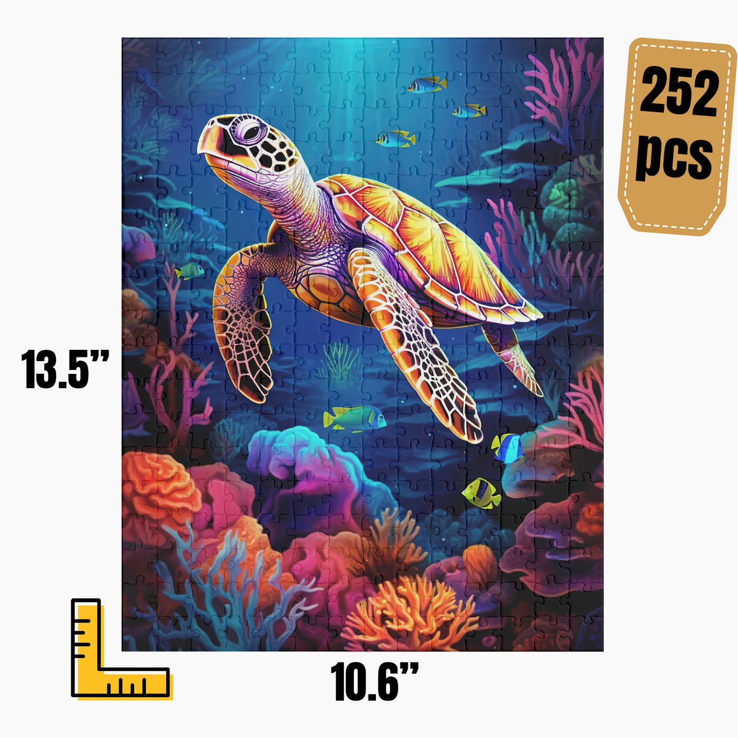 Sea turtle Puzzle | S01