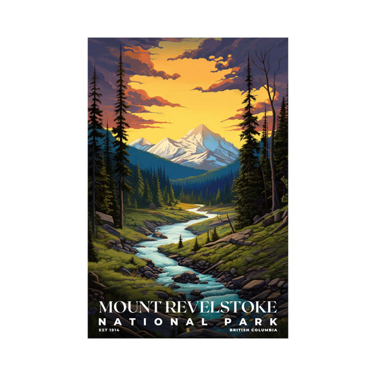 Mount Revelstoke National Park Poster | S07