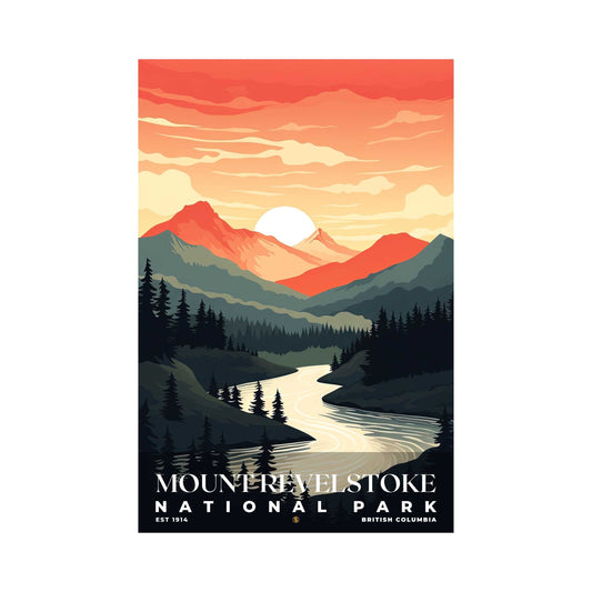 Mount Revelstoke National Park Poster | S03