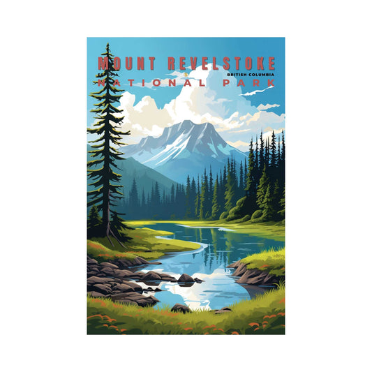 Mount Revelstoke National Park Poster | S01