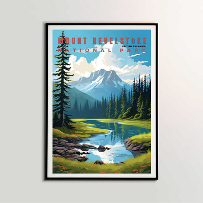 Mount Revelstoke National Park Poster | S01