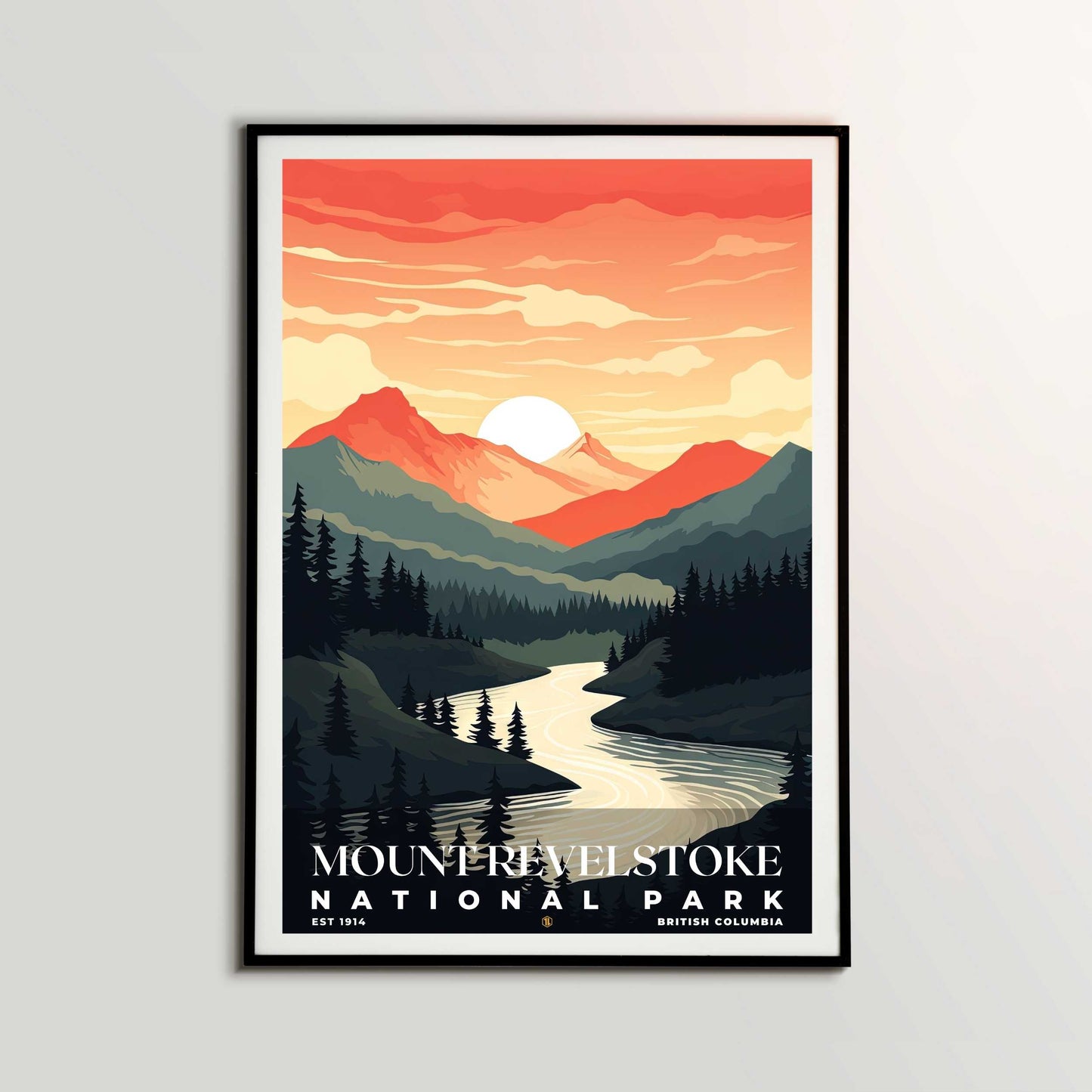 Mount Revelstoke National Park Poster | S03