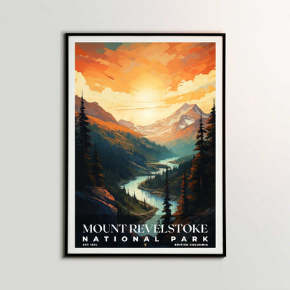 Mount Revelstoke National Park Poster | S06