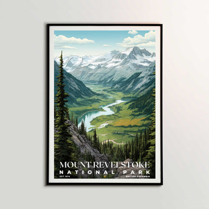 Mount Revelstoke National Park Poster | S02
