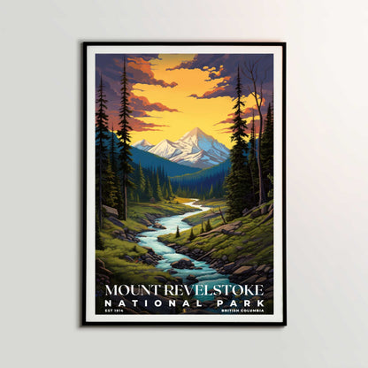 Mount Revelstoke National Park Poster | S07