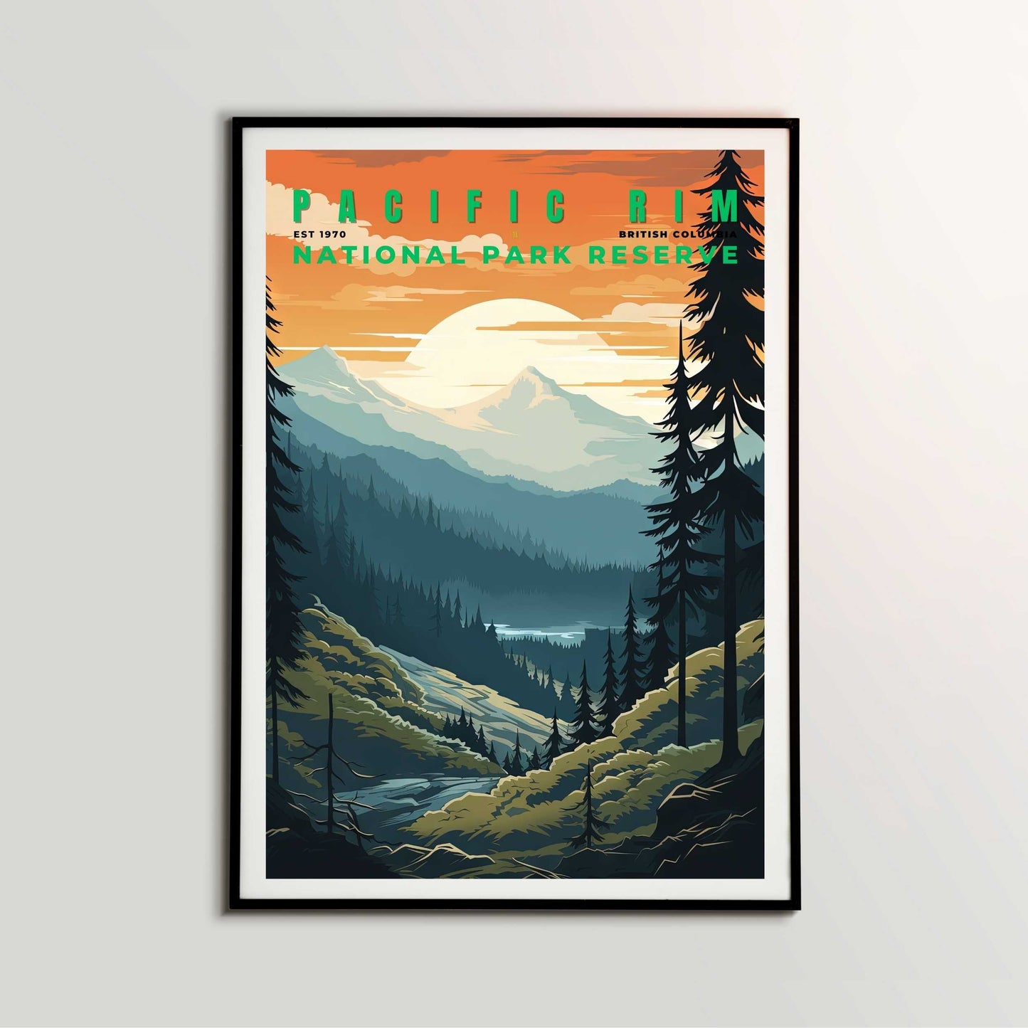 Pacific Rim National Park Reserve Poster | S01