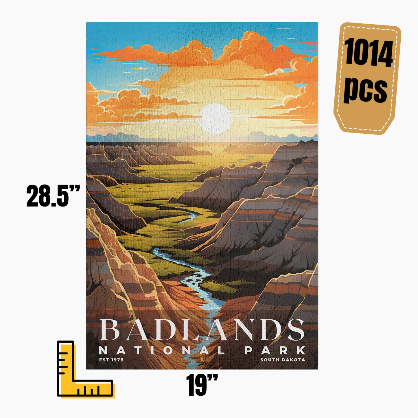 Badlands National Park Puzzle | S07
