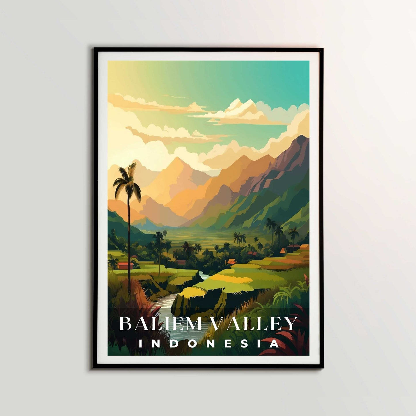 Baliem Valley Poster | S01