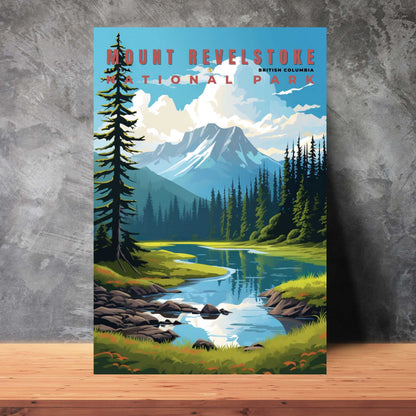 Mount Revelstoke National Park Poster | S01