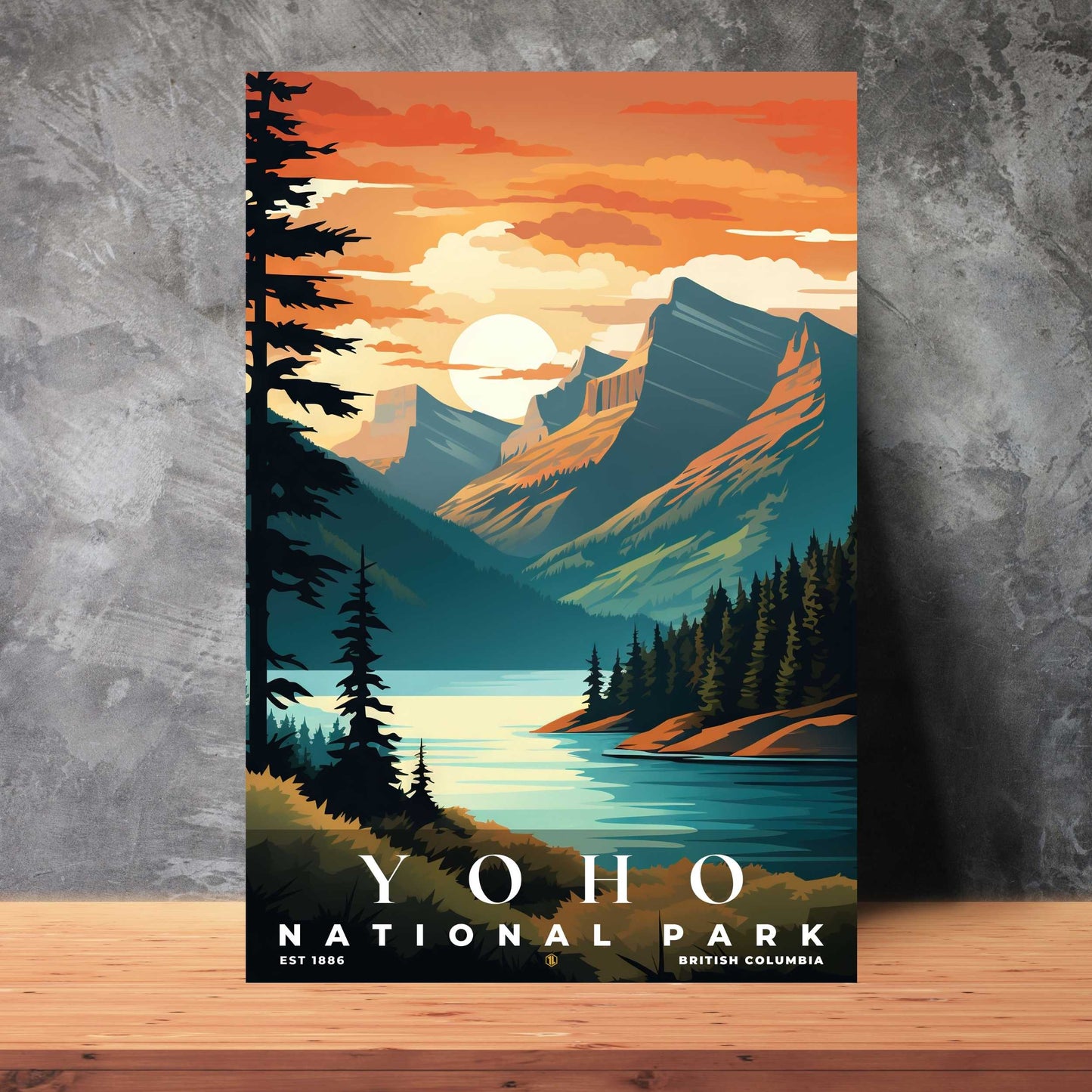 Yoho National Park Poster | S05