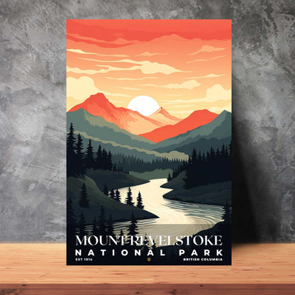 Mount Revelstoke National Park Poster | S03