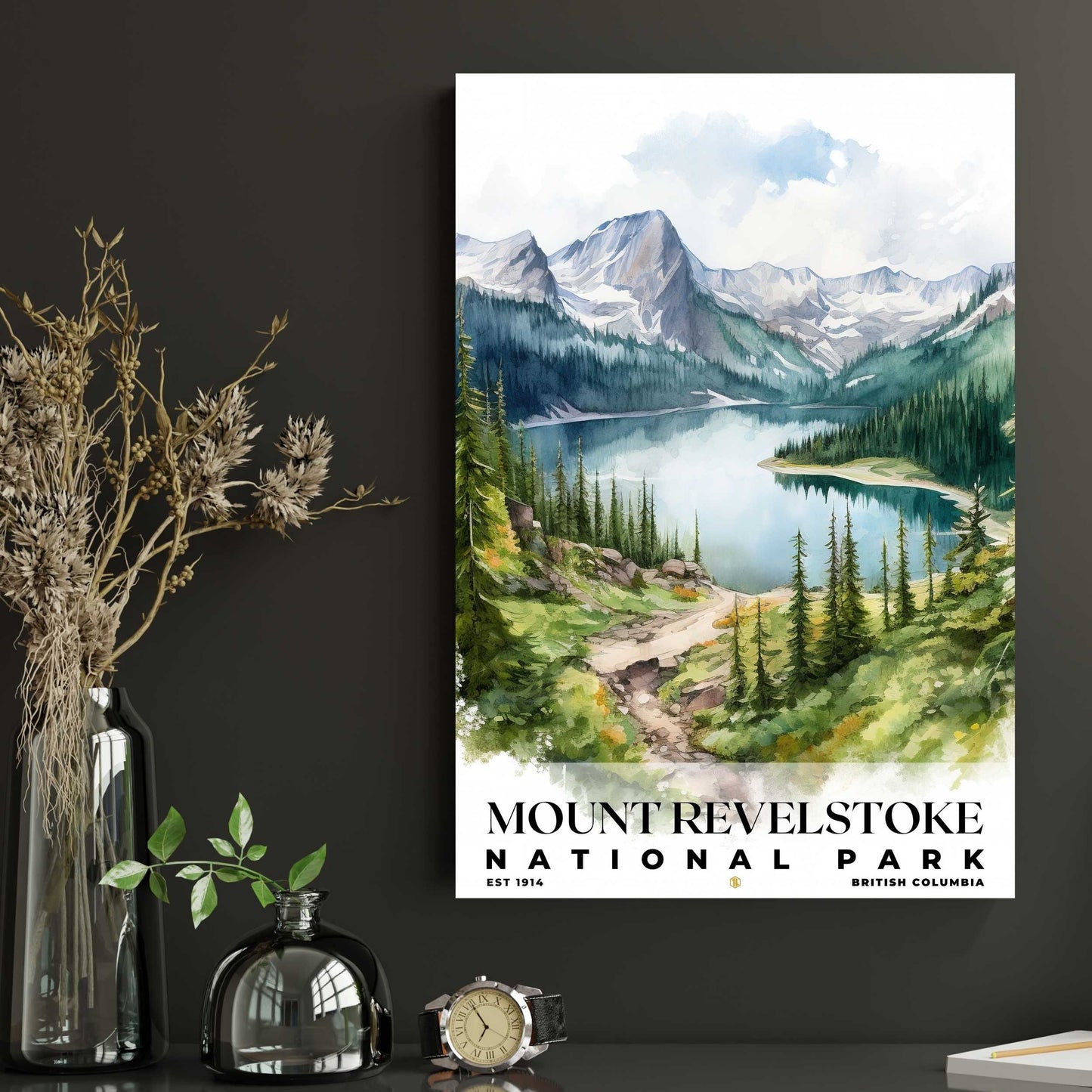 Mount Revelstoke National Park Poster | S04