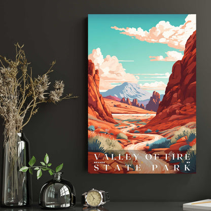 Valley of Fire State Park Poster | US Travel | S01