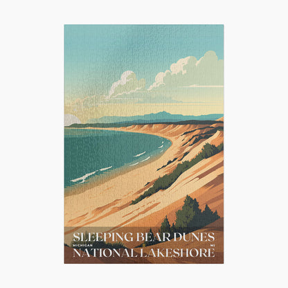 Sleeping Bear Dunes National Lakeshore Puzzle | US Travel | S01