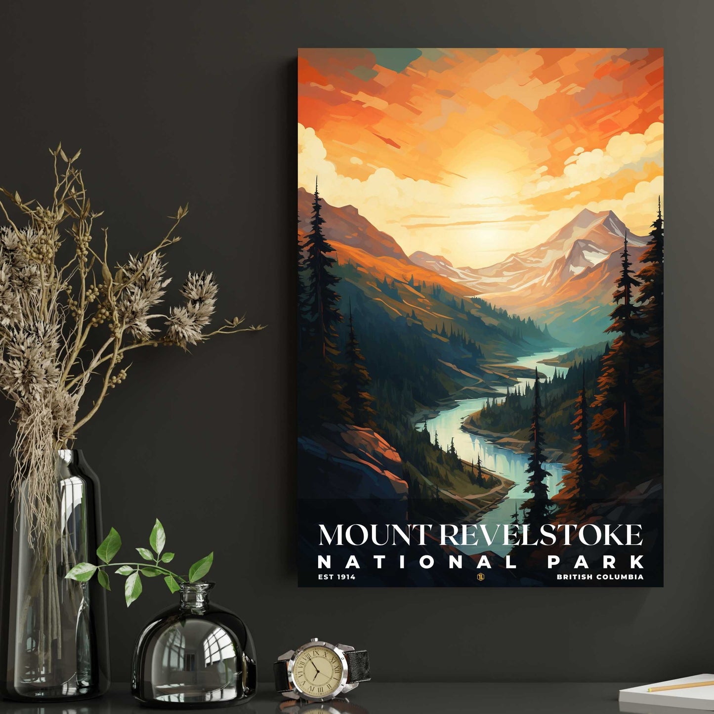 Mount Revelstoke National Park Poster | S06