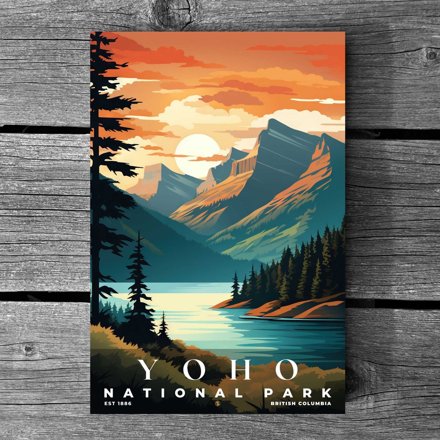 Yoho National Park Poster | S05