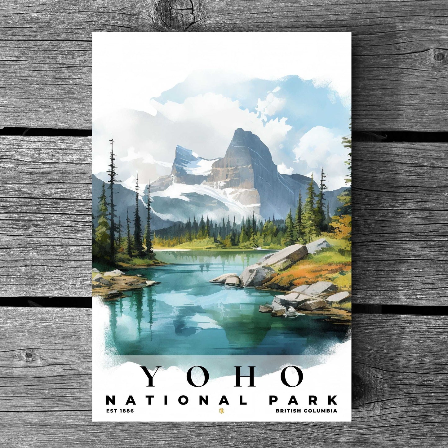 Yoho National Park Poster | S04