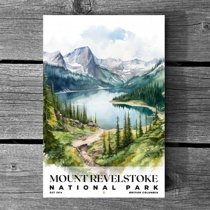 Mount Revelstoke National Park Poster | S04