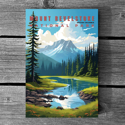 Mount Revelstoke National Park Poster | S01