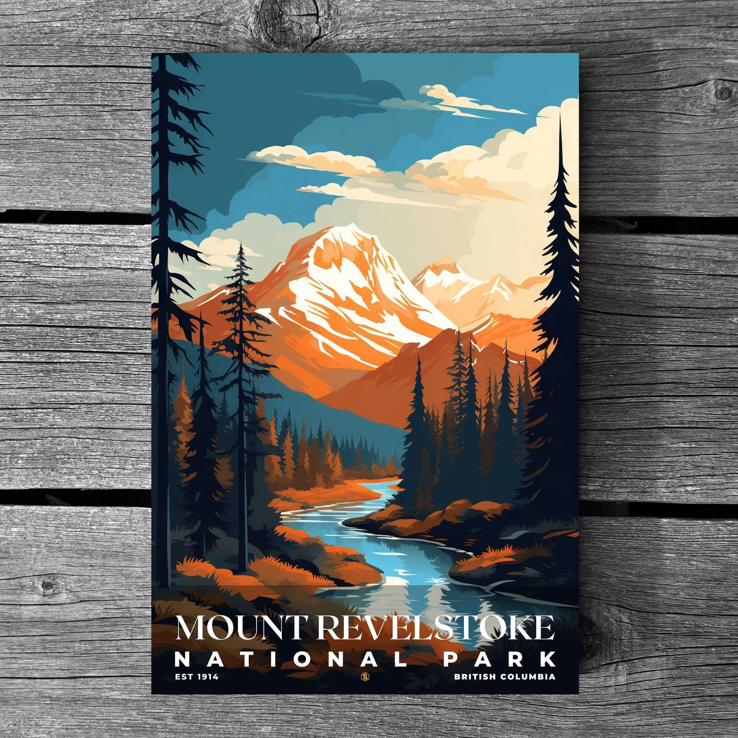 Mount Revelstoke National Park Poster | S05