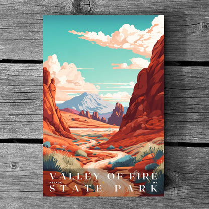 Valley of Fire State Park Poster | US Travel | S01