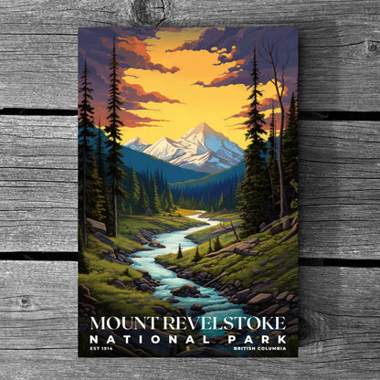 Mount Revelstoke National Park Poster | S07