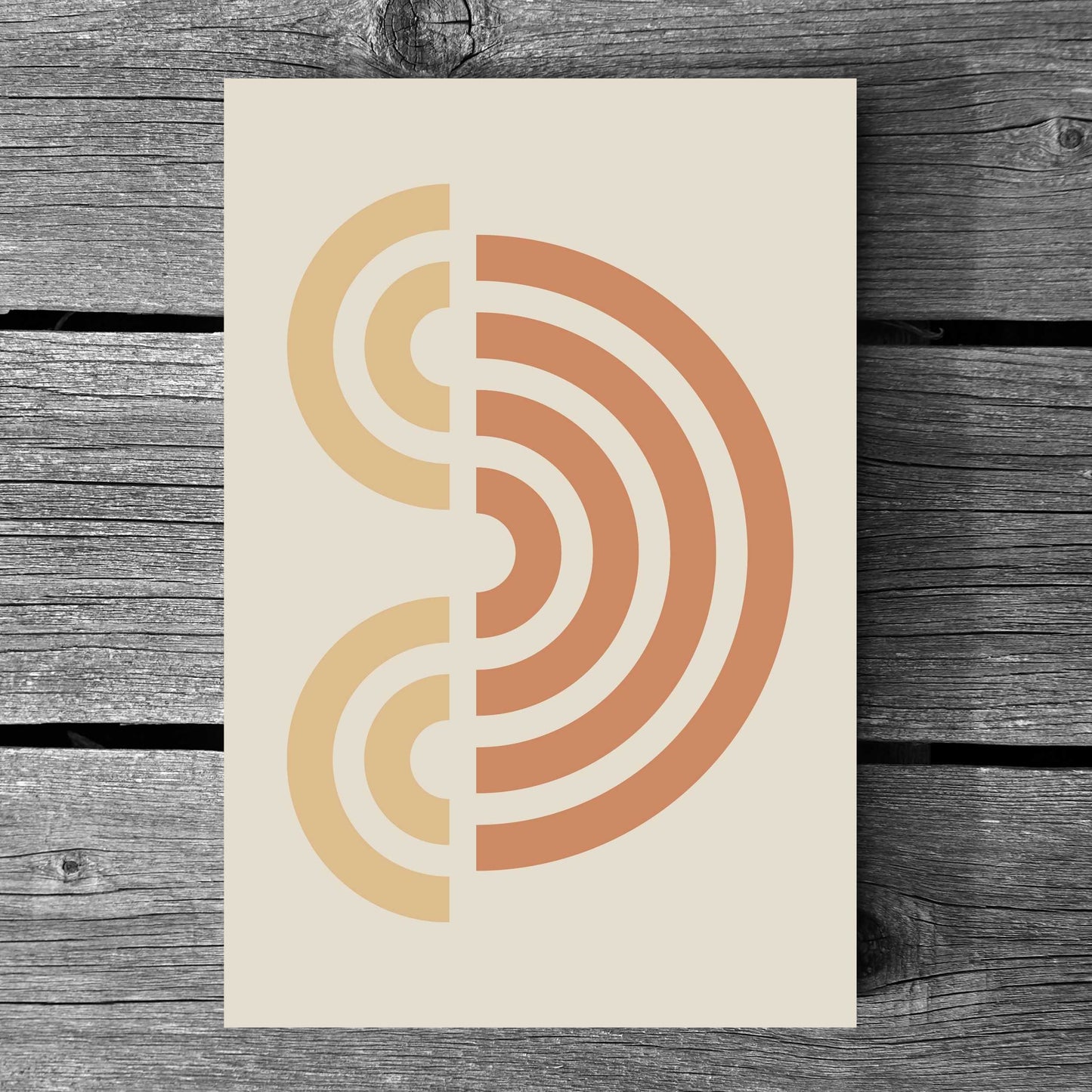 Boho Abstract Poster #24 | S01