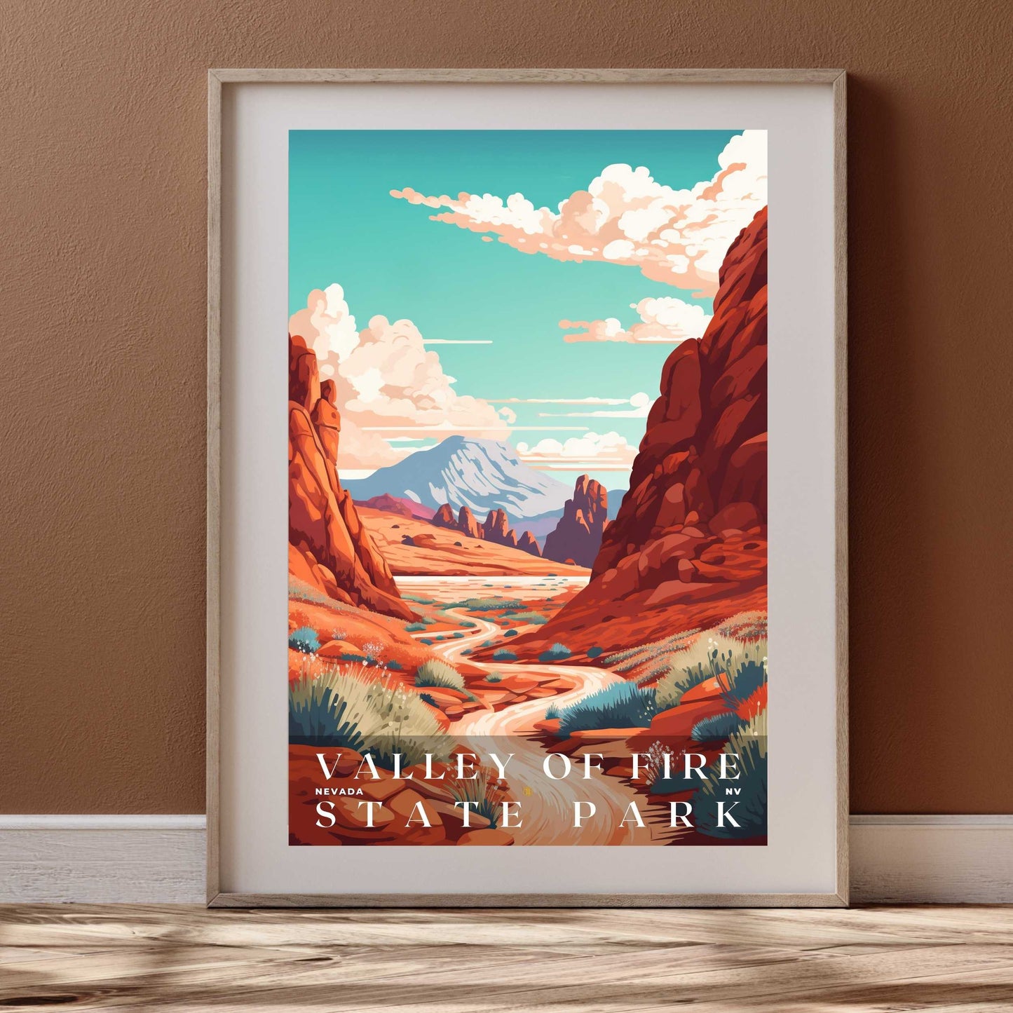 Valley of Fire State Park Poster | US Travel | S01