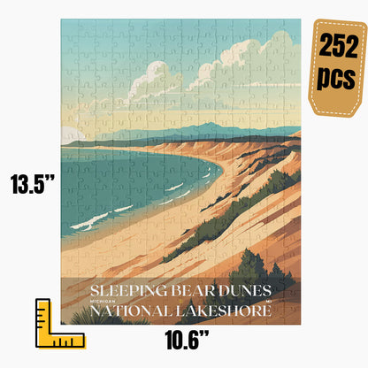 Sleeping Bear Dunes National Lakeshore Puzzle | US Travel | S01