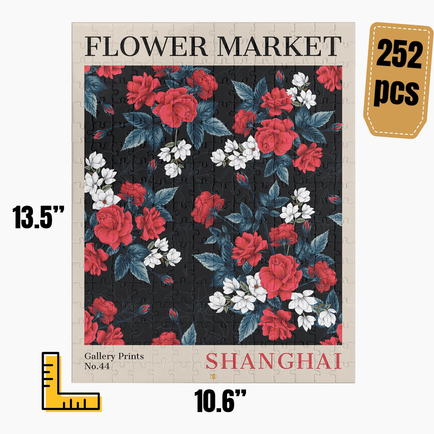 Shanghai Flower Market Puzzle | S01