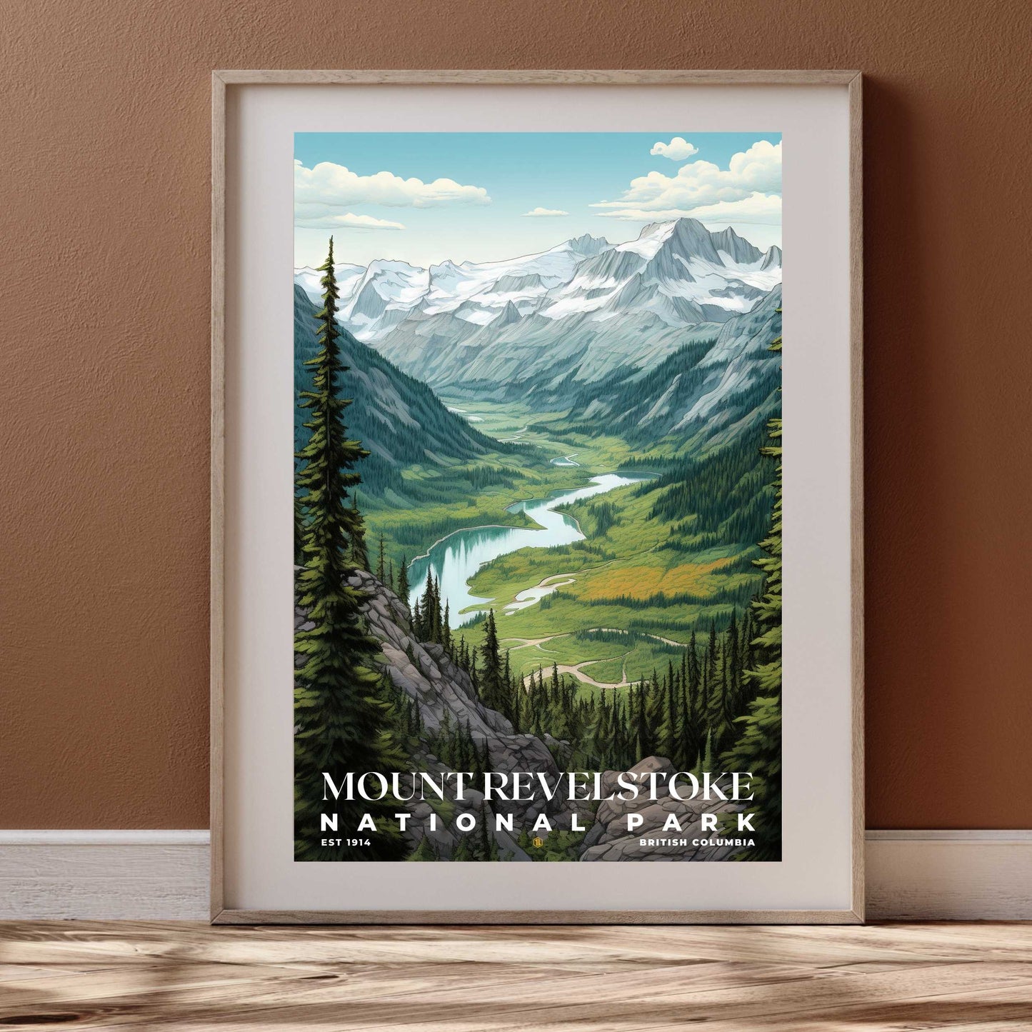Mount Revelstoke National Park Poster | S02