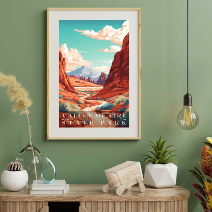 Valley of Fire State Park Poster | US Travel | S01