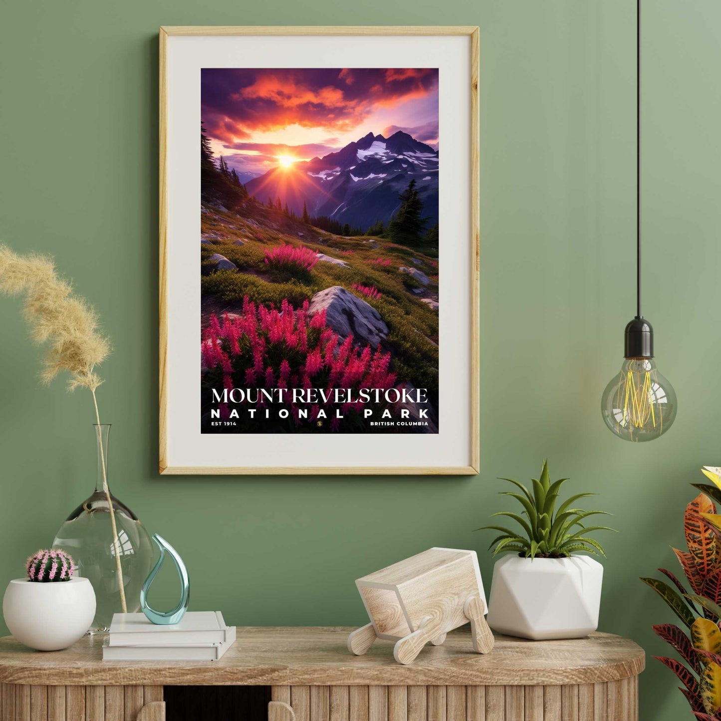 Mount Revelstoke National Park Poster | S10