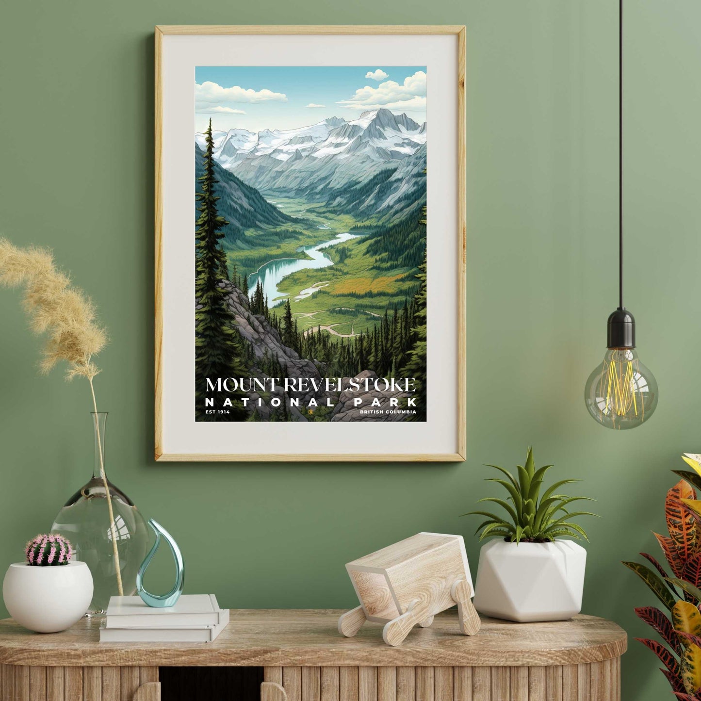 Mount Revelstoke National Park Poster | S02