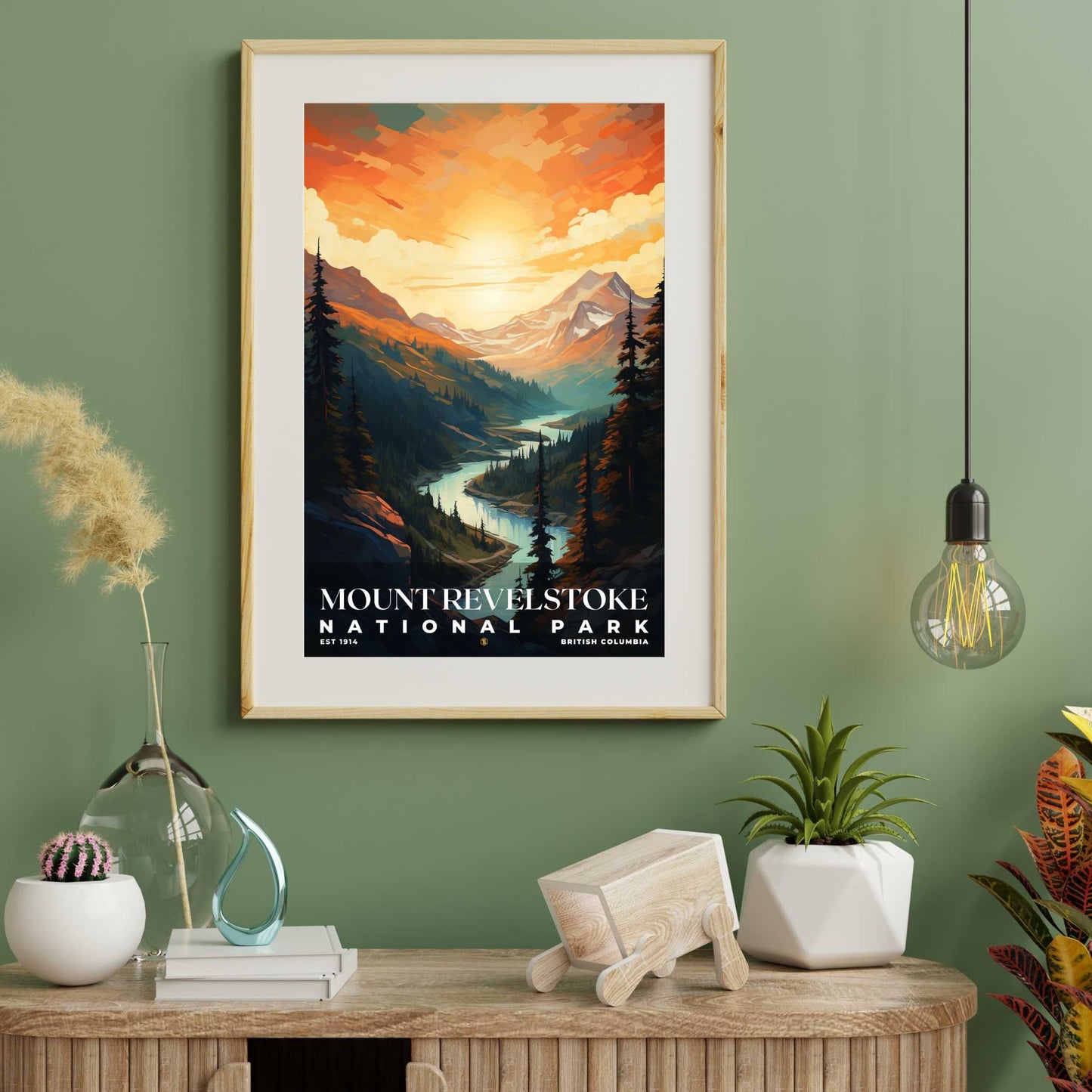 Mount Revelstoke National Park Poster | S06