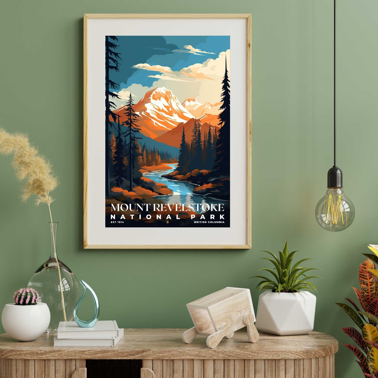 Mount Revelstoke National Park Poster | S05