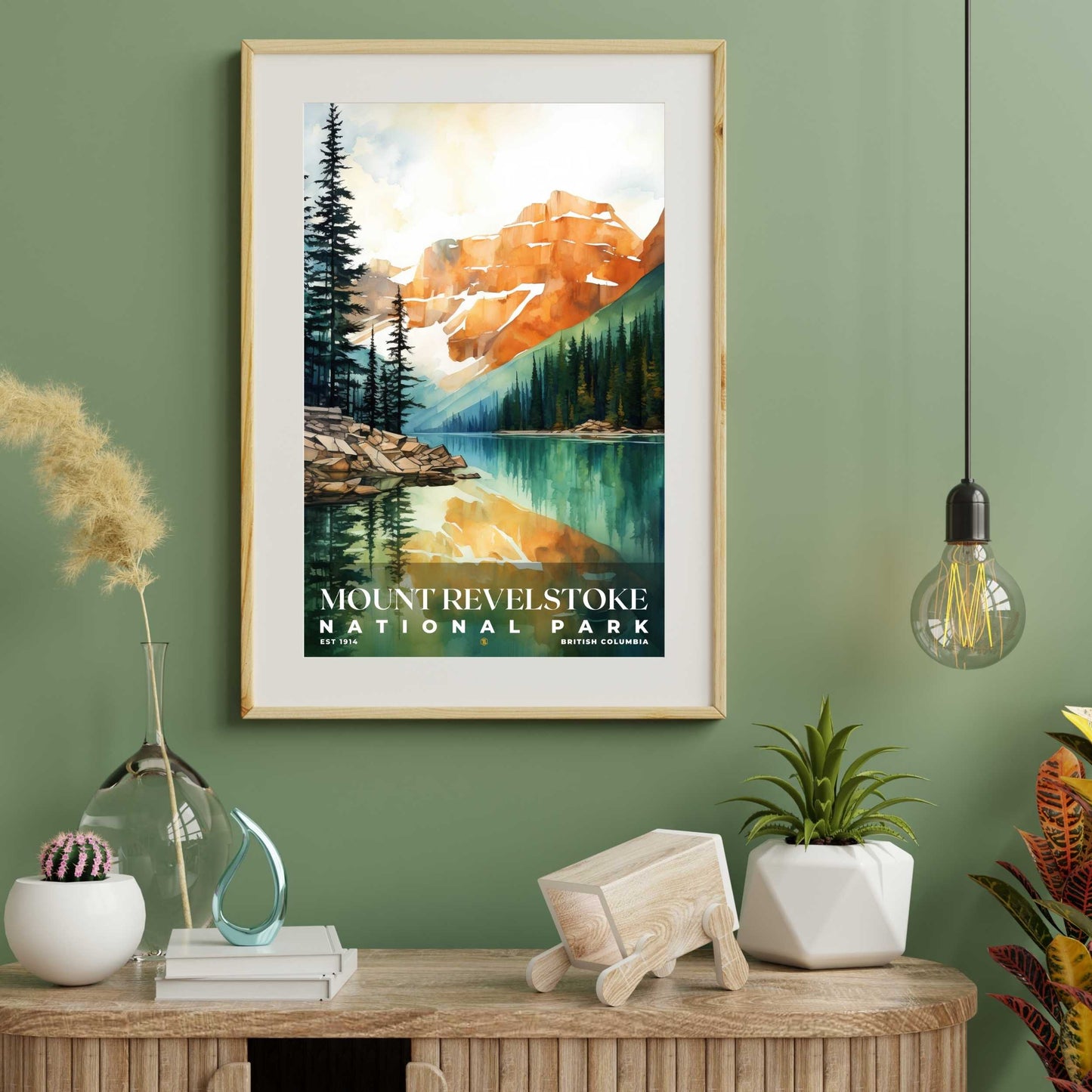 Mount Revelstoke National Park Poster | S08