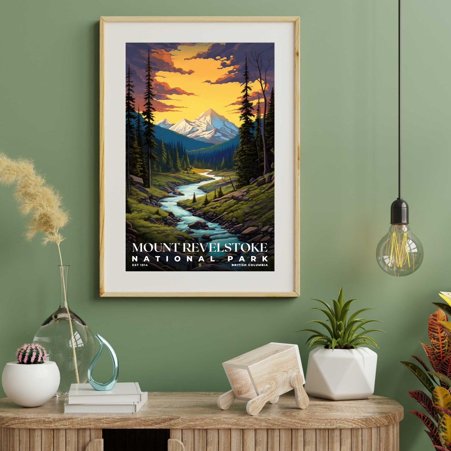 Mount Revelstoke National Park Poster | S07