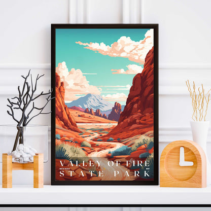 Valley of Fire State Park Poster | US Travel | S01