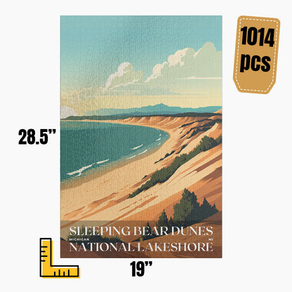 Sleeping Bear Dunes National Lakeshore Puzzle | US Travel | S01