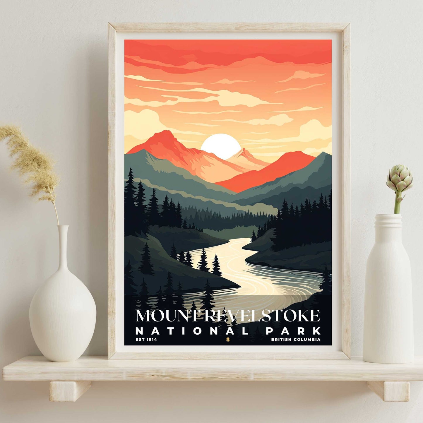 Mount Revelstoke National Park Poster | S03