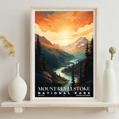 Mount Revelstoke National Park Poster | S06