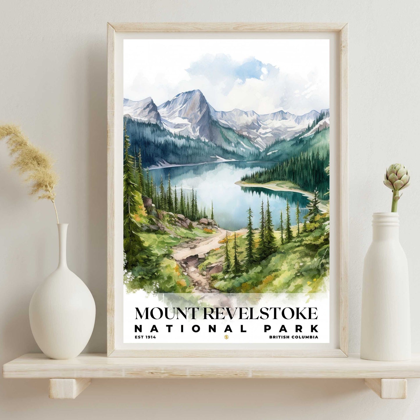 Mount Revelstoke National Park Poster | S04