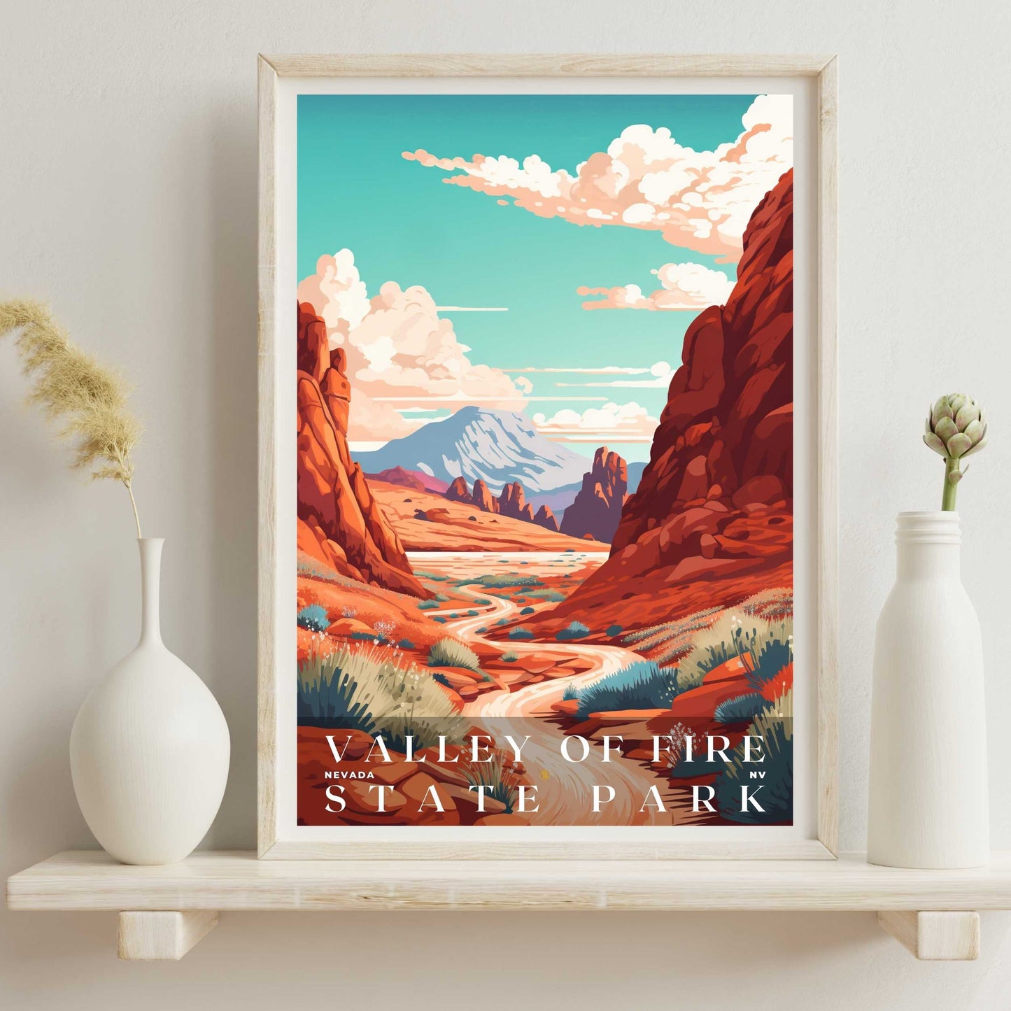 Valley of Fire State Park Poster | US Travel | S01