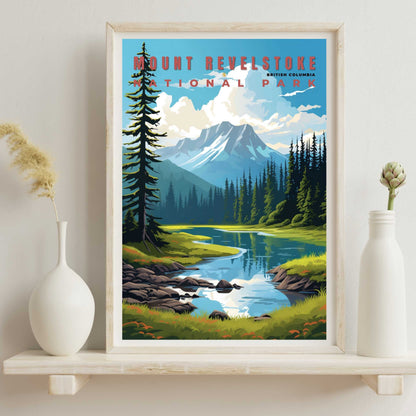 Mount Revelstoke National Park Poster | S01