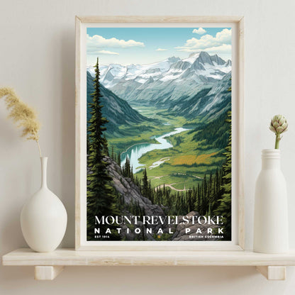 Mount Revelstoke National Park Poster | S02