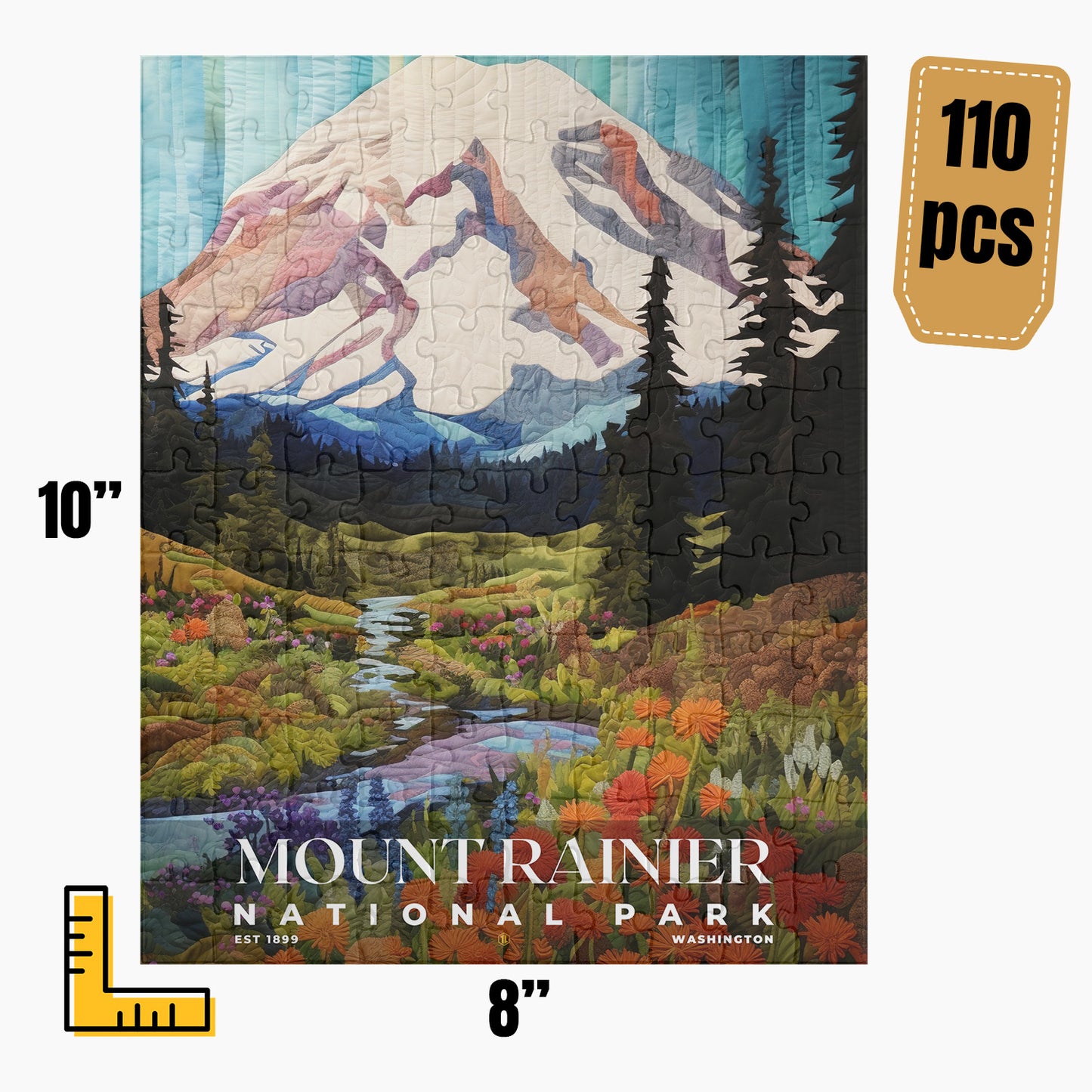 Mount Rainier National Park Puzzle | S09